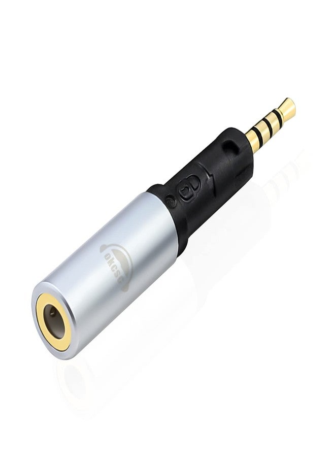 okcsc Audio Adapter Compatible for Audio Technica ATH-M40X,ATH-M50X,ATH-M60X,ATH-M70X,for Sennheiser HD518,HD549,HD558,HD569,HD579,HD599,HD595 Headphones to 3.5mm Cable 2.5mm to 3.5mm Converter - Image 1