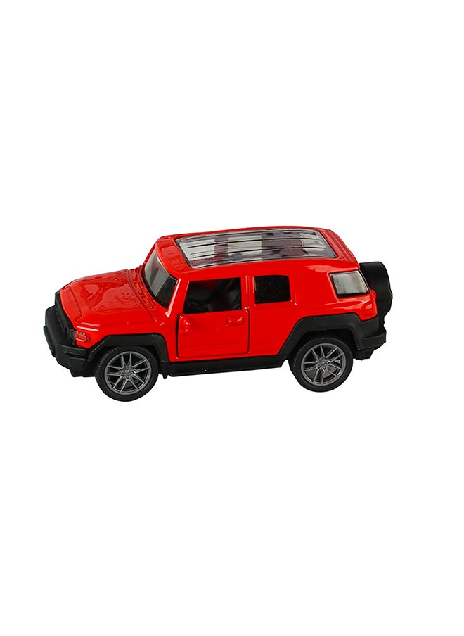 Galaxy Toys Galaxy 1:36 HUMMER H3 Pull Back Die-Cast Car, Light and Sound, 2 Door Opening, Assorted Color, 10-15 cm, Friction Powered, Battery Included  - Image 2