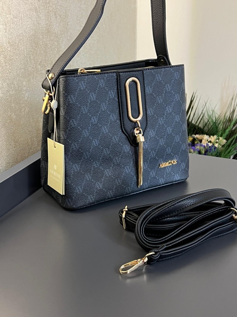 Armine ARM.361.SN Special Color Konbin Leather Women's Handbag Designed as Handbags - Image 3