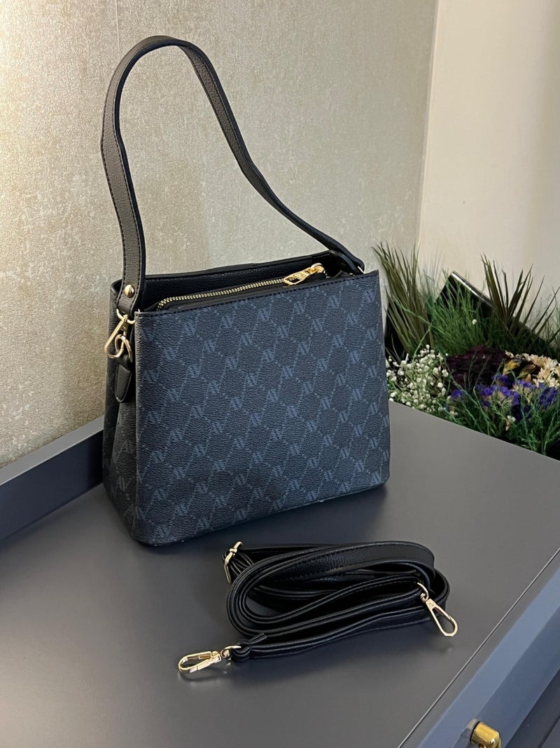 Armine ARM.361.SN Special Color Konbin Leather Women's Handbag Designed as Handbags - Image 2