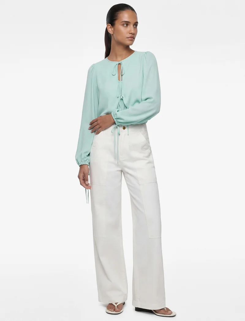 كوتون Chiffon Blouse