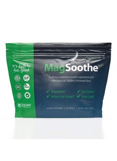 MagSoothe Calming Magnesium Powder Supplement Packets, 60 Servings