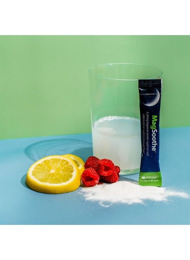 Jigsaw Health - MagSoothe Calming Magnesium Powder Supplement Packets, 60 Servings - Image 1