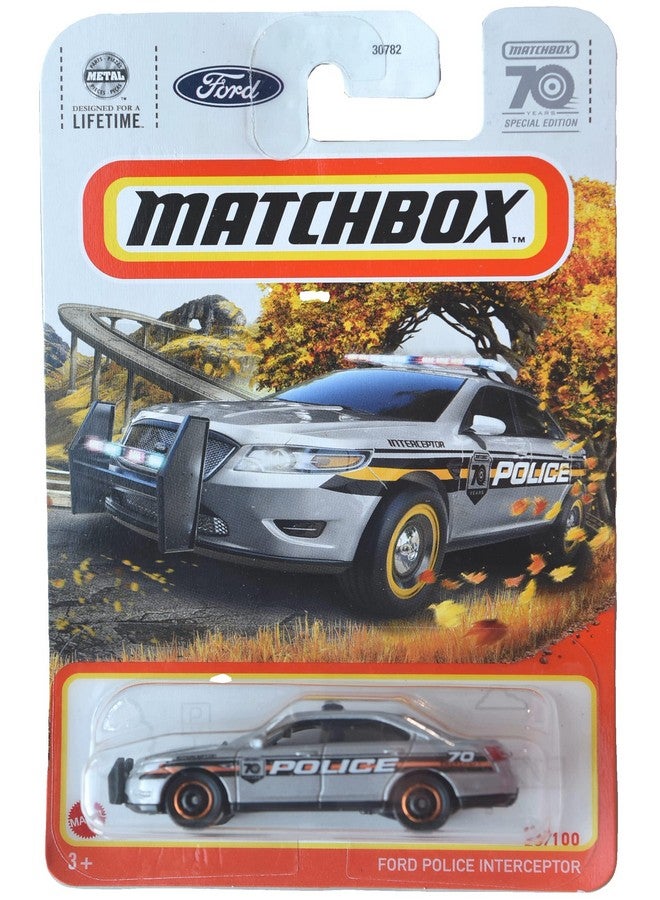 MATCHBOX Ford Police Interceptor 70 Years Special Edition 23/100 - Image 1