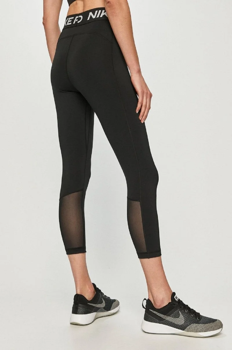 Nike Pro 365 Women's Regular Waist Cropped Mesh Paneled Tights