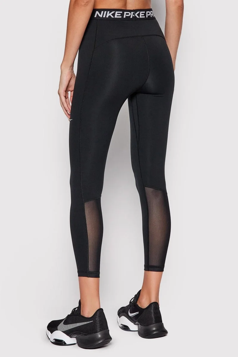 Nike Pro 365 Women's Regular Waist Cropped Mesh Paneled Tights