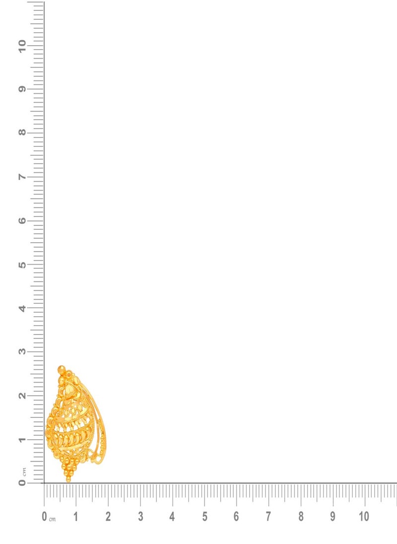 Malabar Gold and Diamonds - 22 Carat 916 Purity Yellow Gold Earring EG4129314Y For Women - Image 1