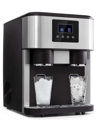 Ice Maker, 3-in-1: Ice Cubes, Crushed Ice, Cold Water, 2 Ice Cube Sizes, 15-18kg/24h, LCD Display, 1.8L Tank - pzsku/ZEE073FB17A5035AE6422Z/45/_/1734860566/dc12c33e-709d-4d55-a85a-b820f0a37e57