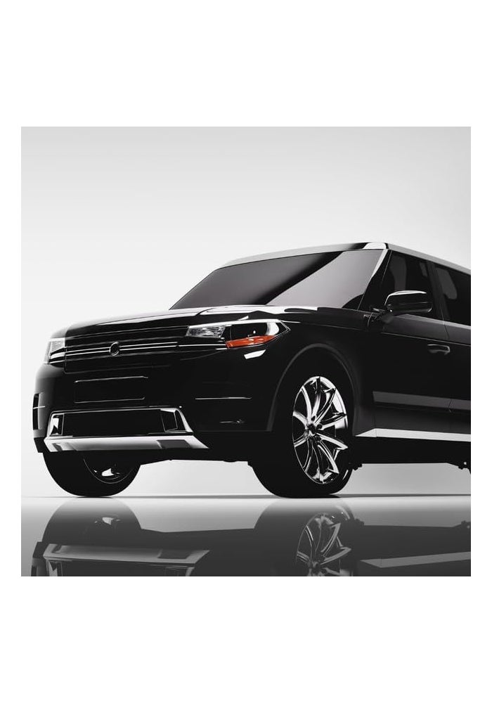 RockRose Charcoal 2PLY Premium Carbon 20% VLT Car Tint 36 in x 15 FT - Image 3