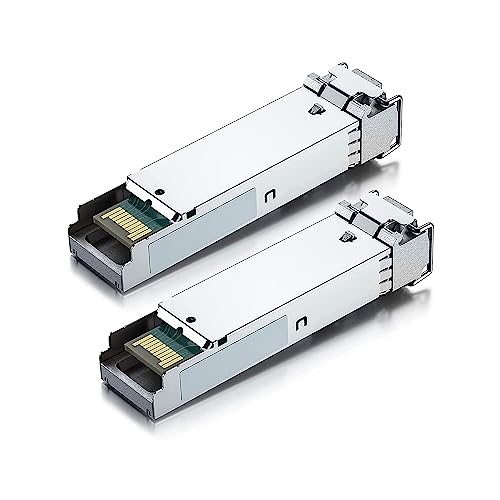 Hanutech Unmanaged 10 Port Fiber Switch- 2 Port RJ45 10/100/1000M-Tx + 8 Port SFP Slots 1.25G Supported Fiber Switch with SFP Module (2 Pair, SMSF 20KM)-1 Year Warranty - Image 5