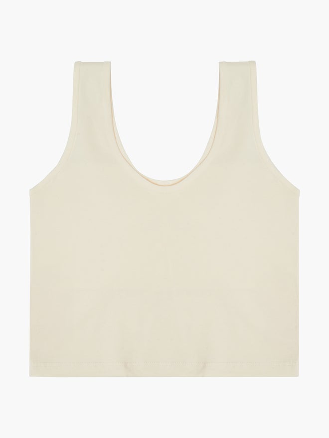 Styli Kids Off-White Cotton Cami - Image 3