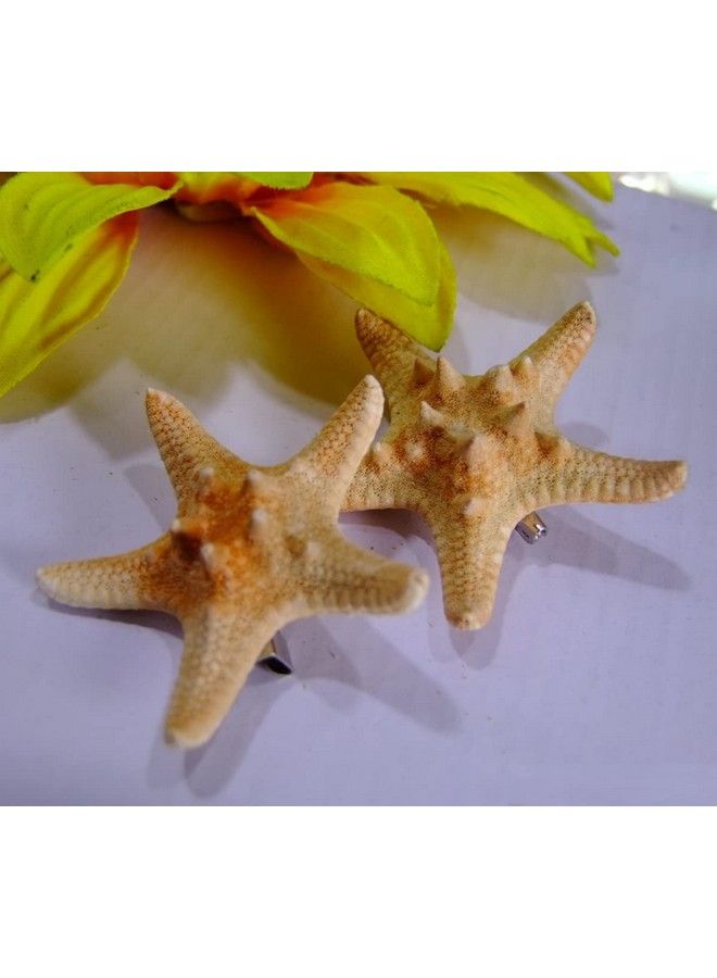 Aaiffey 4 Pcs Shell Pearl Starfish Hair Clip Set For Women Girlsprincess Hair Clips Sea Star Hair Pins Girls Cute Headwear Styling Tools Hair Accessories (E107) - Image 5
