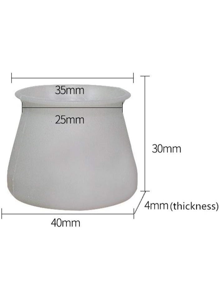 Round Silicone Furniture Feet Covers – Anti-Scratch & Anti-Slip (8 Pack) - Image 2