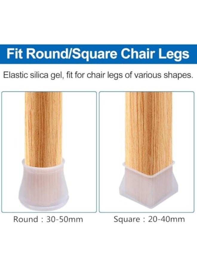 Round Silicone Furniture Feet Covers – Anti-Scratch & Anti-Slip (8 Pack) - Image 3