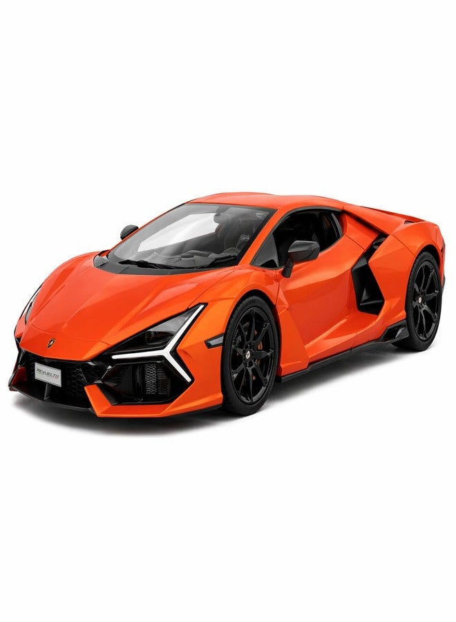Wizplex MSZ Official Licensed Lamborghini Revuelto Diecast Model Car 1:32 Scale | Light & Sound | Pull Back Action | Metal Supercar Toy | Collectible Display & Gift - Image 1