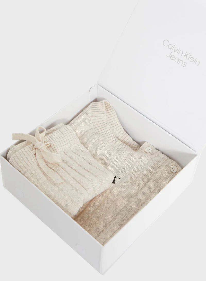 Calvin Klein Jeans Kids Knitted Set Giftpack