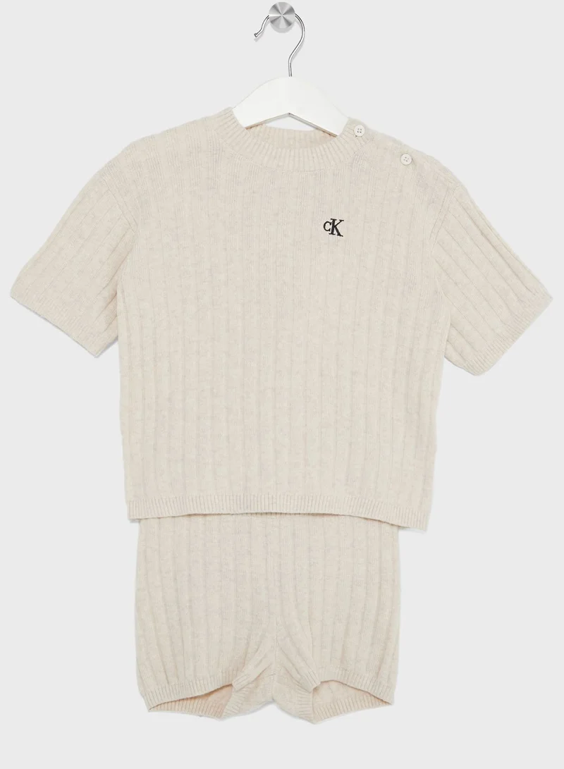 Calvin Klein Jeans Kids Knitted Set Giftpack