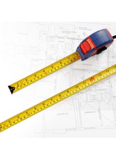 WORKPRO WP261010 7.5MX25MM/25FT. Nylon Coated Yellow Steel Tape Measure  - Image 5