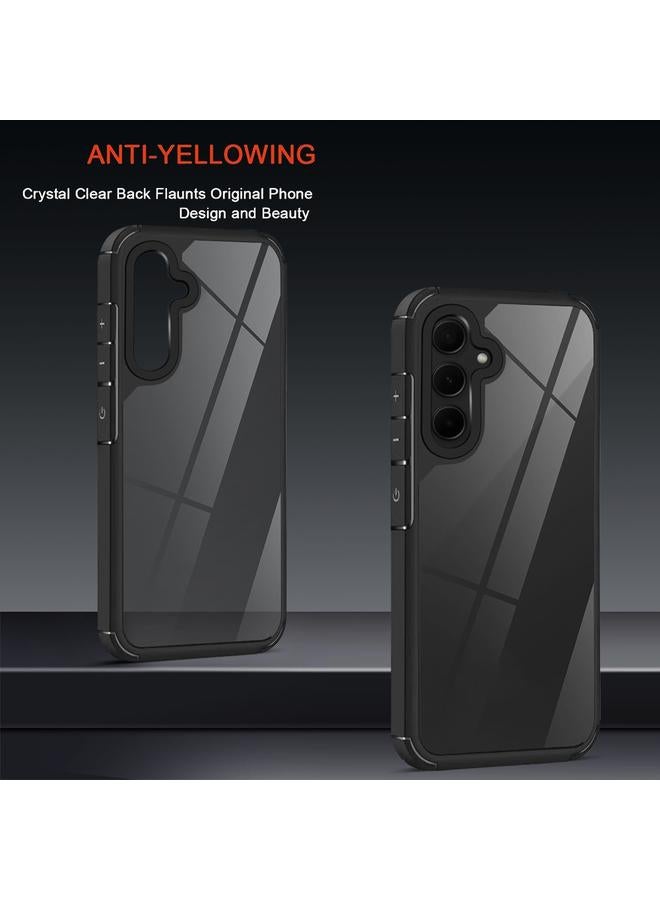 S-TOP Case For Samsung Galaxy A05s Acrylic+TPU Transparent Shockproof Phone Case - Image 5