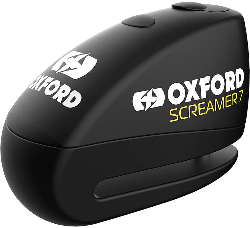 OXFORD Screamer7 Alarm Disc Lock Yellow/Black - Image 2