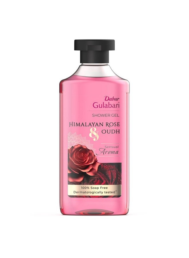 دابر [تم إطلاقه حديثًا] جل استحمام جولاباري بورد الهيمالايا والعود 250 مل برائحة حسية وغسول للجسم الفاخر وتوهج الورد المشع - Image 1