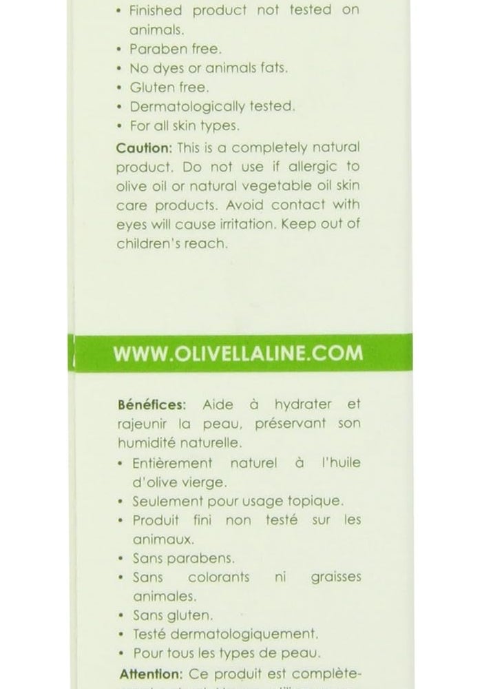 Olivella All Natural Virgin Olive Oil Moisturizer for All Skin Types - 50ml - Image 4