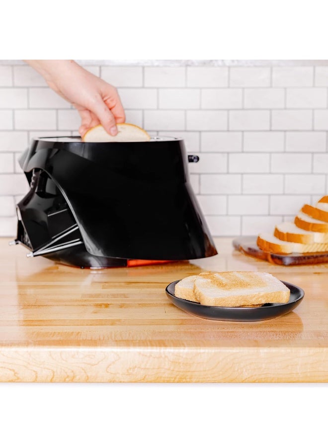 Uncanny Brands Star Wars Darth Vader Halo Toaster - Lights-Up and Makes Lightsaber Sounds - Image 3