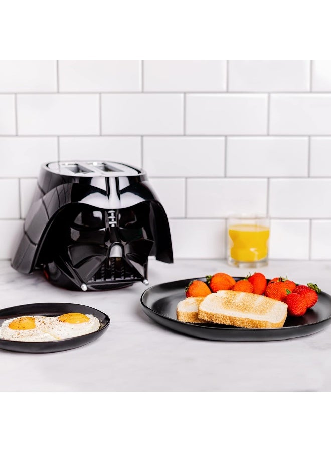 Uncanny Brands Star Wars Darth Vader Halo Toaster - Lights-Up and Makes Lightsaber Sounds - Image 2