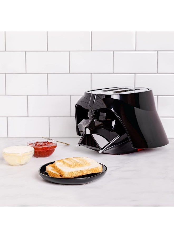 Uncanny Brands Star Wars Darth Vader Halo Toaster - Lights-Up and Makes Lightsaber Sounds - Image 4