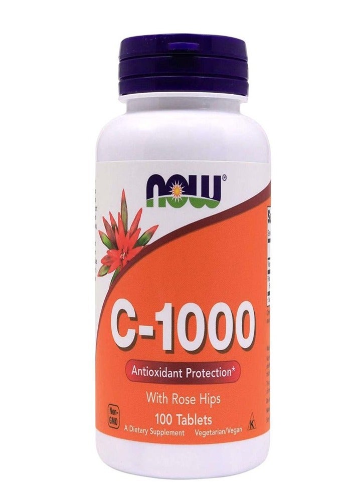 ناو فيتامين سي 1000 تابلتس 100 قطعة