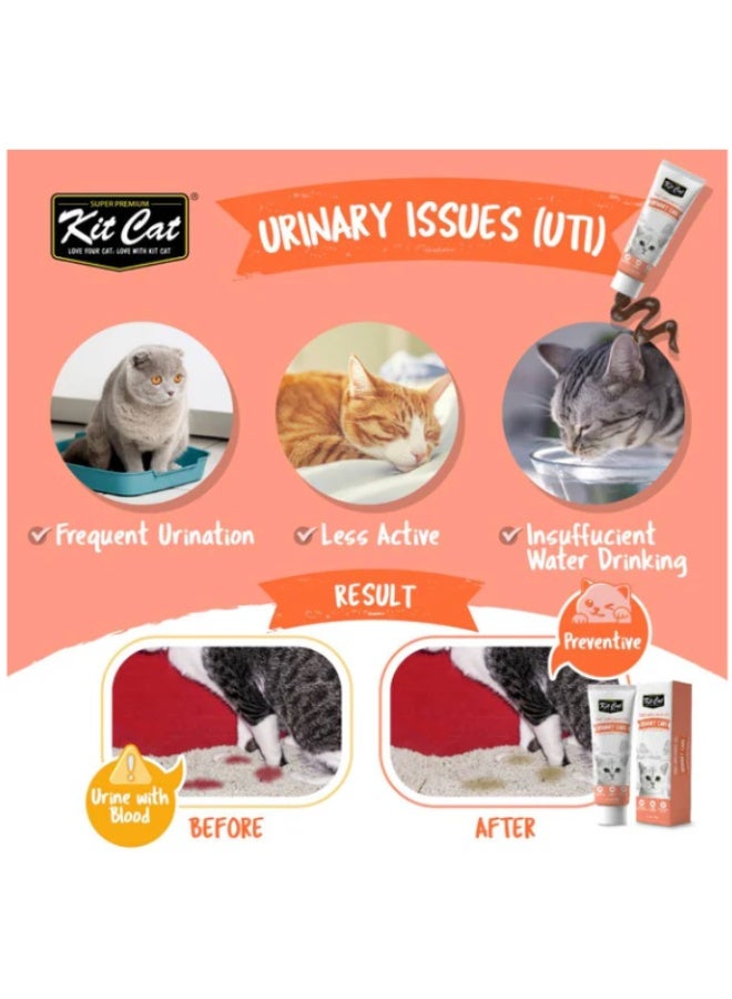 كيت كات كت كات جل مكمل غذائي يومي لصحة المسالك البولية للقطط والقطط الصغيرة، 120 غرام - Image 2