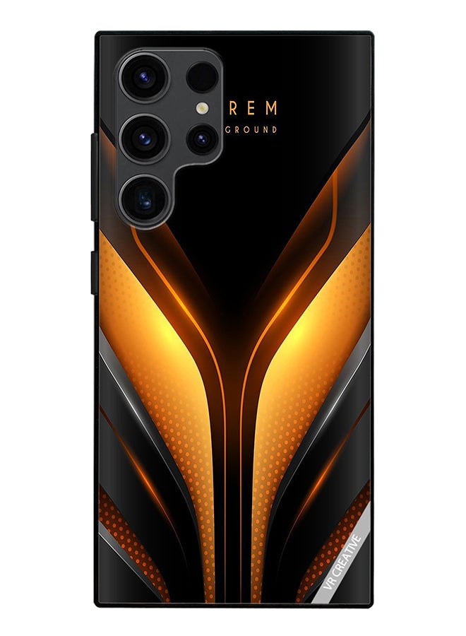 VR CREATIVE Protective Case Cover For Samsung Galaxy S24 Ultra Lorem Background Design Multicolour - Image 1