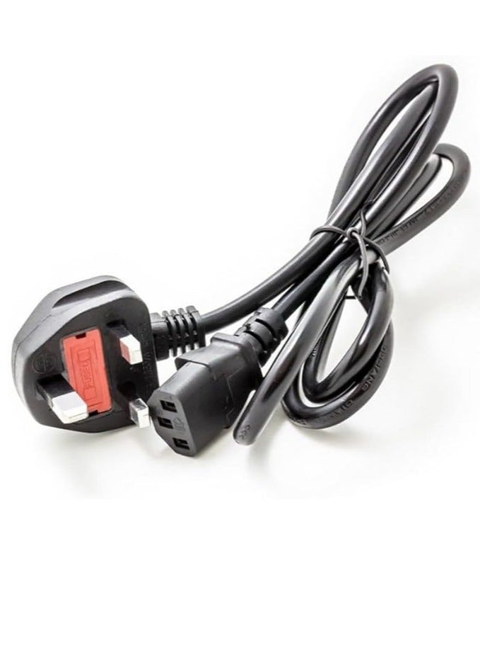 Hivision 12V 5A Power Supply Adapter with 4-Way DC Splitter Cable – AC 100-240V Input – UK Plug – for CCTV Security Cameras & DVRs  - Image 3