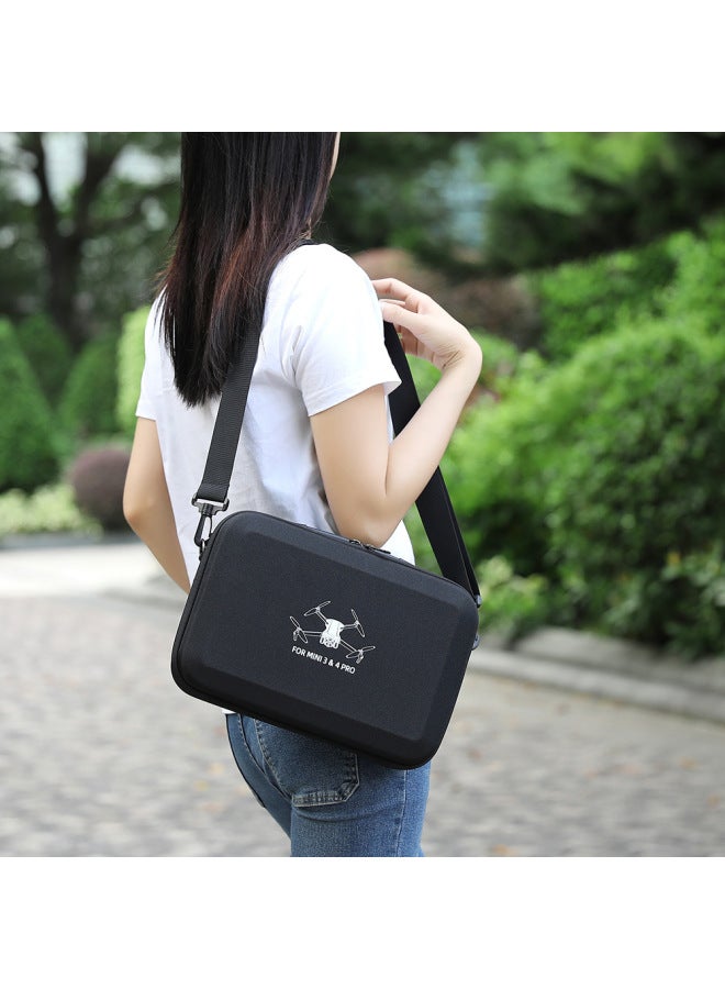 Bkano Is Suitable For DJI Mini3/4Pro Bag Changfei Suit Bag Cosmetics Bag Backpack Messenger Bag Box-Color:Mini3/3pro/4pro Changfei Version Black Storage Bag-Size:About 32*22*9.5cm  - Image 4