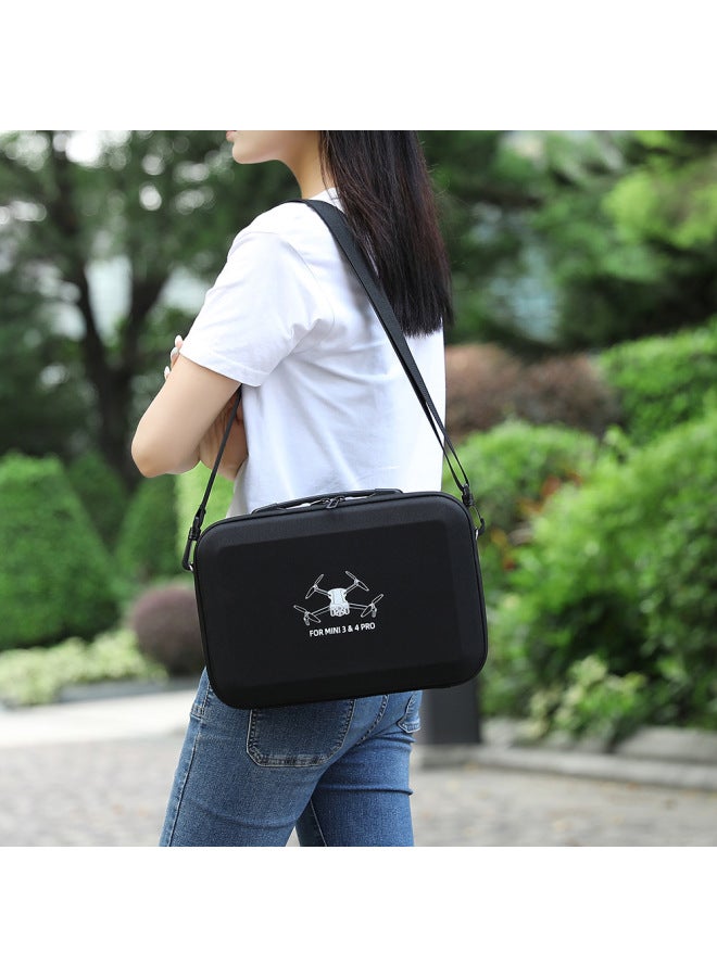 Bkano Is Suitable For DJI Mini3/4Pro Bag Changfei Suit Bag Cosmetics Bag Backpack Messenger Bag Box-Color:Mini3/3pro/4pro Changfei Version Black Storage Bag-Size:About 32*22*9.5cm  - Image 3