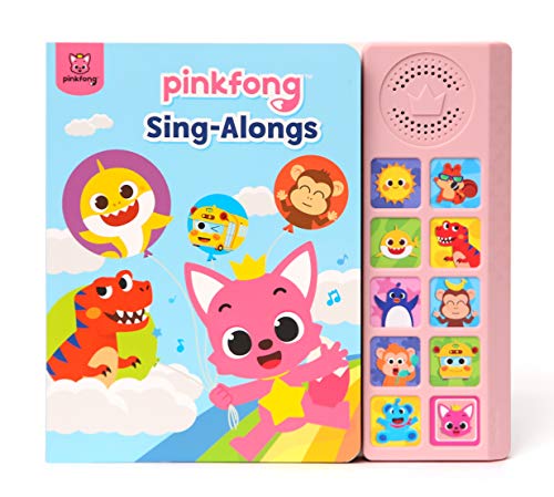 Pinkfong SingAlongs 10 Button Sound Book  Baby Shark Toys  Learning  Education Toys  Interactive Baby Books for Toddlers 13  Gifts for Boys  Girls - Image 1
