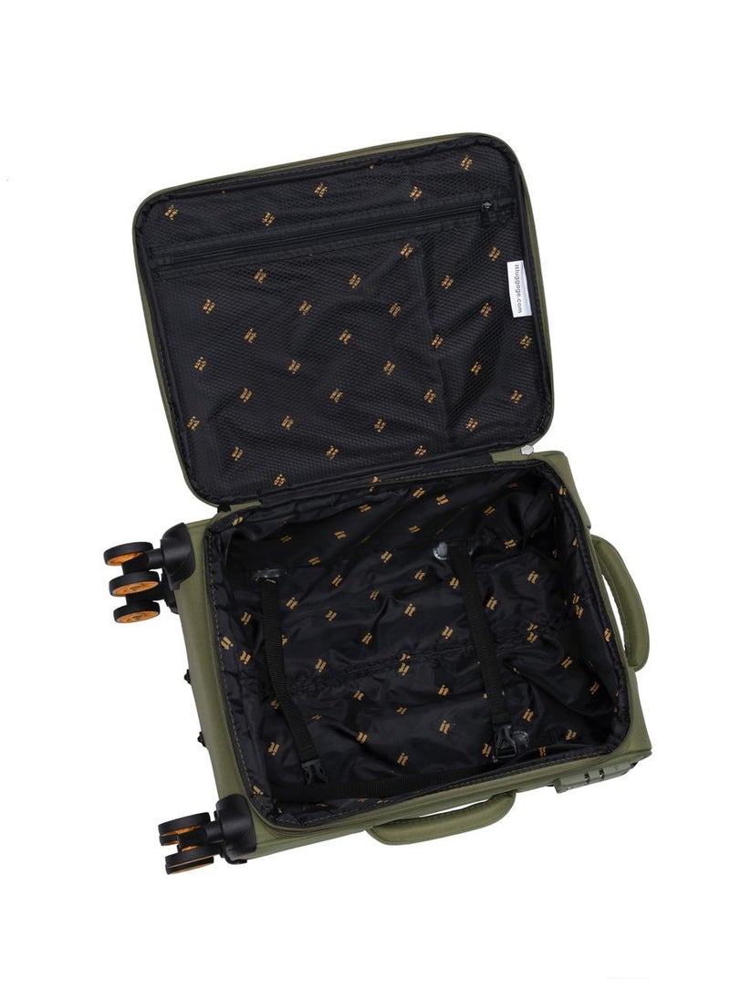it Luggage it luggage Compartment, Unisex Polyester Material Soft Case, 8x360 Degree Spinner Wheels, Expandable Trolley Bag, Telescopic Handle, TSA Lock, 12-3149-08, Lightweight  - Image 3