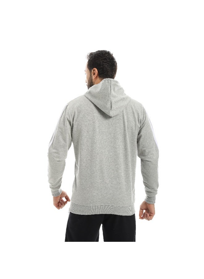 Red Circle Sweatshirt Hoodie & Zipper men - Image 2