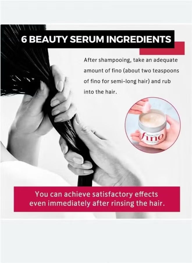 قناع فينو للشعر 230 جم – علاج ترميم عميق وترطيب مكثف للشعر الجاف والمتضرر بالكيراتين والمرطبات - Image 4