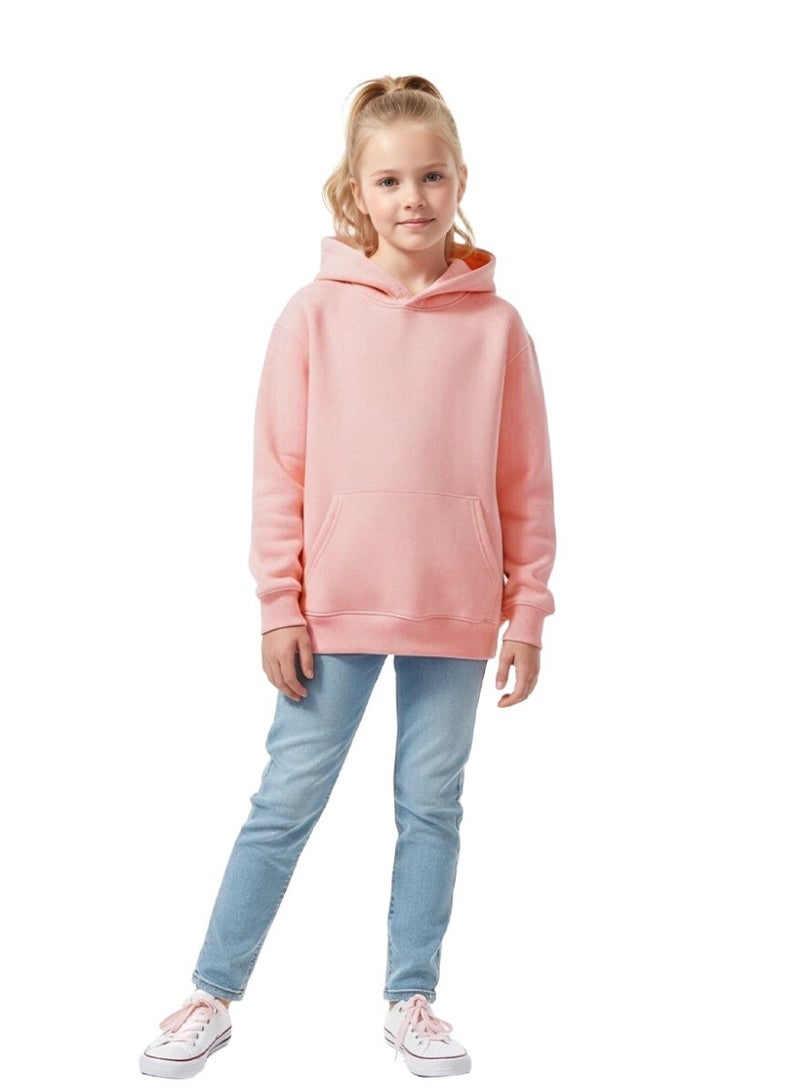 ويني بي هودي قطن للأطفال صبيان وبنات | سترة شتوية للشباب مع جيب، سترة ربيعية دافئة | مقاسات من الرضع إلى المراهقين من 2-16 سنة - Image 2