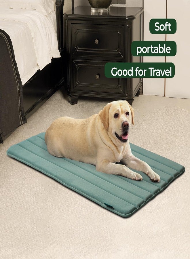 بالنس وسادة قفص الكلاب من BALANCE، حصيرة قفص إسفنجية للكلاب، وسادة قفص قابلة للغسل ومقاومة للماء، حصيرة قفص مسطحة للكلاب الكبيرة جدًا - Image 2