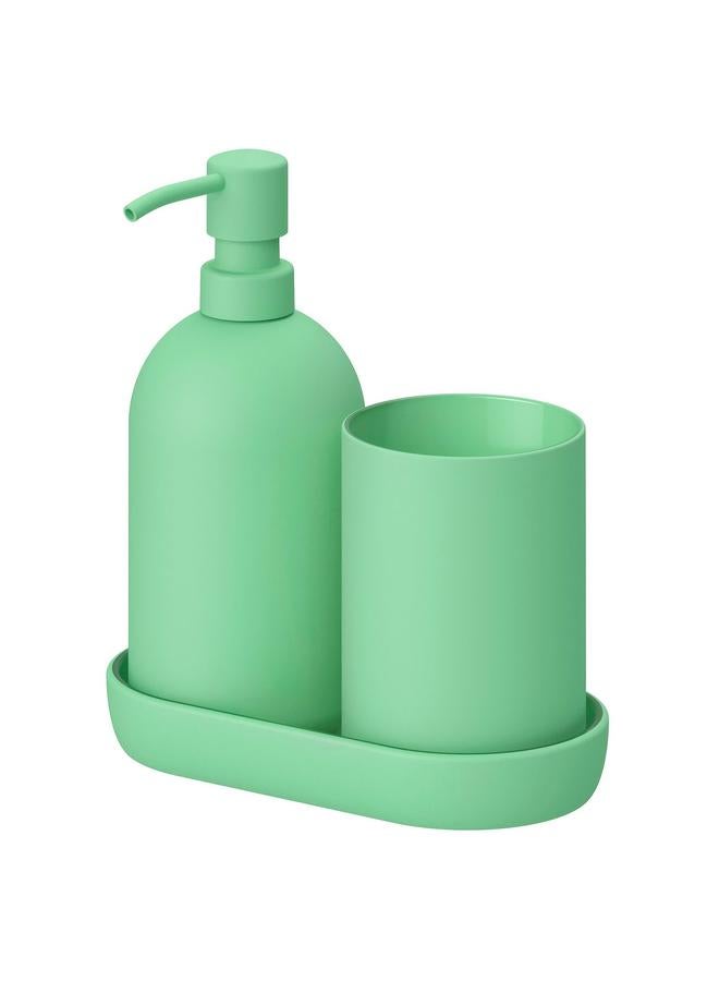 erorex 3-Piece Bathroom Set, Light Green - Image 1