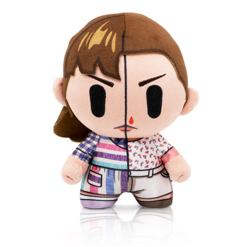 YuMe DZNR Stranger Things Eleven Plush â€“ 7â€ Limited Edition Netflix Collectible, Self-Standing Split Design Plush Toy in Display Box, Gift for Fans, Kids & Adults | Collect All 4 - Image 1