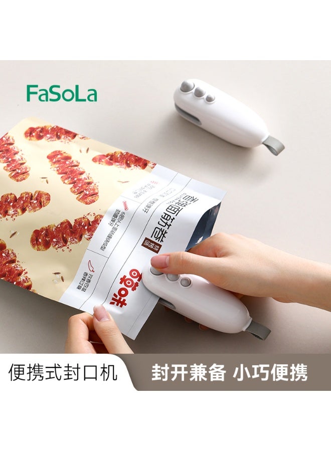 Kitchenware Portable Sealer | Vacuum Sealer | Portable Charging Mini Hand-Press Heat Sealer for Snack Bags | Locks in Freshness | Long Battery Life - Image 2