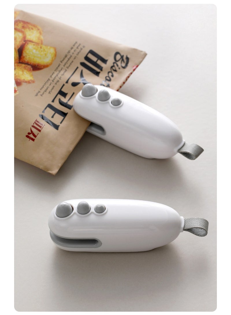 Kitchenware Portable Sealer | Vacuum Sealer | Portable Charging Mini Hand-Press Heat Sealer for Snack Bags | Locks in Freshness | Long Battery Life - Image 3
