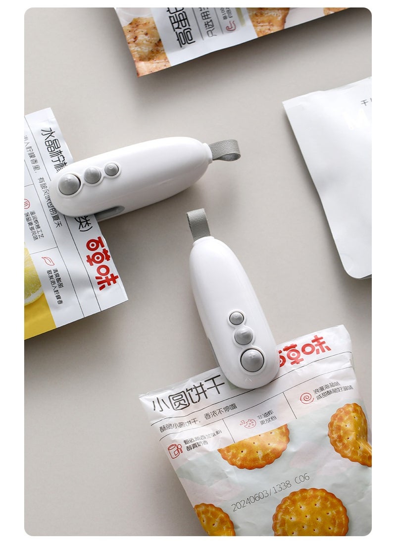 Kitchenware Portable Sealer | Vacuum Sealer | Portable Charging Mini Hand-Press Heat Sealer for Snack Bags | Locks in Freshness | Long Battery Life - Image 4