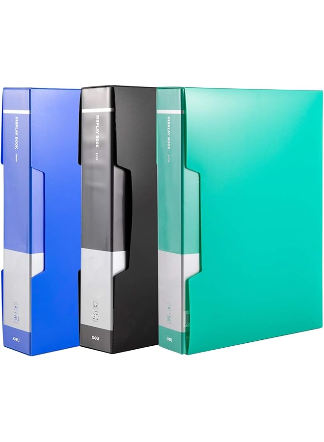 ديلي كتاب عرض جيب E5006 مقاس A4، 80 قطعة متنوعة - Image 1