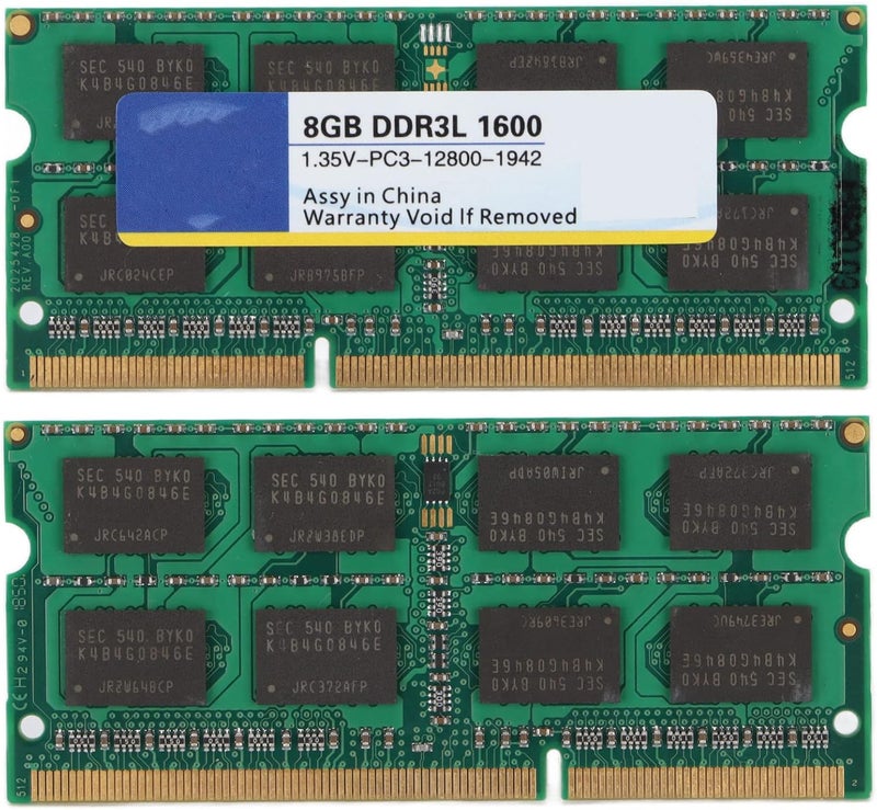 ذاكرة الوصول العشوائي العامة DDR3L، أداء عالي 4 جيجابايت 8 جيجابايت 1600 ميجاهرتز 1333 ميجاهرتز ذاكرة لابتوب، مع مقاومة تبديد الحرارة، لأجهزة الكمبيوتر المحمولة (1600 ميجاهرتز 8 جيجابايت) - Image 5