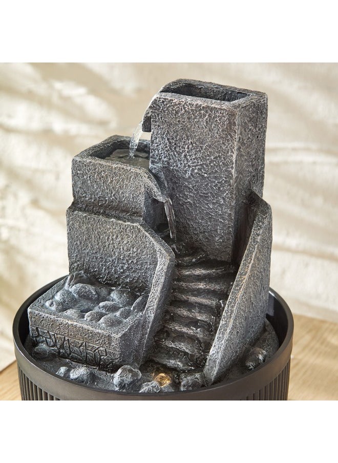 Home Box Belen Modern Fountain with LED Head Light 17 x 17 x 22 cm  - Image 3