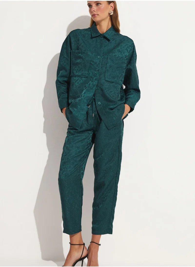 جون High Waist Pants